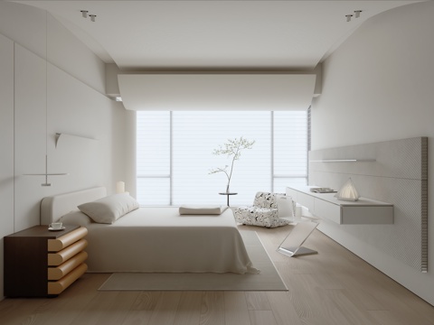Modern Minimalist Bedroom