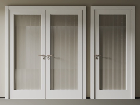 Jianou double door swing door glass door Changhong glass