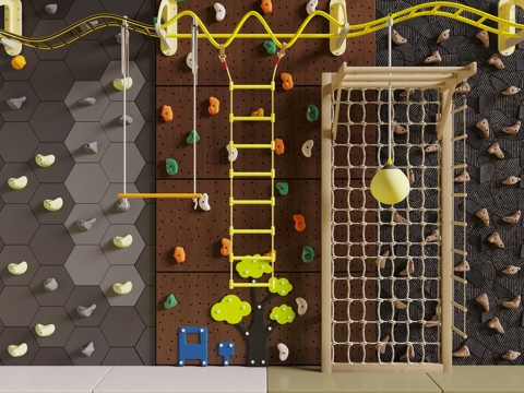 Modern Climbing Wall