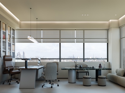 Modern Office Manager's Office Chairman's Office
