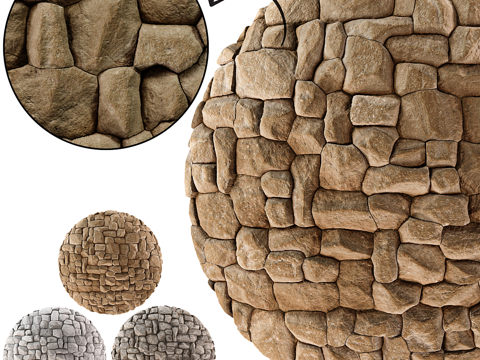 Modern Silent Stone Wall