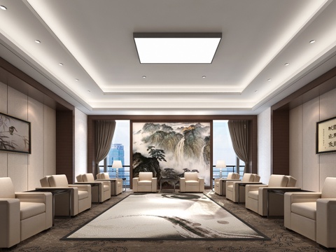 New Chinese Reception Room VIP Reception Room