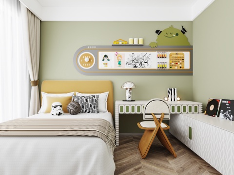 Modern Model Room kids Bedroom Bedroom