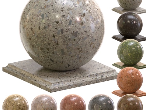 Modern Italian Marble terrazzo Quartz Stone Granite