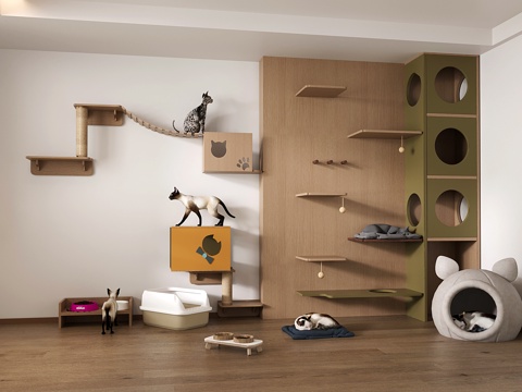 Cat Climbing Rack Cat Nest Cat Rack Cat Pet Cabinet Pet Supplies