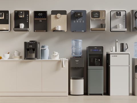 Water dispenser wall-mounted water dispenser straight water dispenser cup