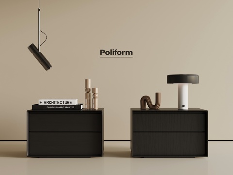 Modern Italian Bedside Cabinet