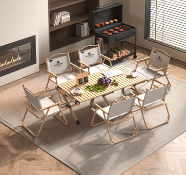 Modern outdoor tables and chairs
