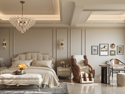 French Home Bedroom American Home Bedroom European Home Bedroom