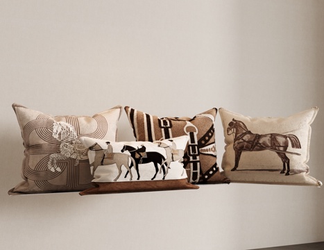 Pillow Waist Pillow Backpack Animal Pillow Hermes Pillow Hermes Waist Pillow Horse Pillow