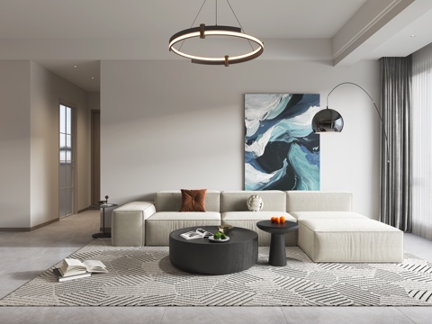 Modern Living&Dining Room