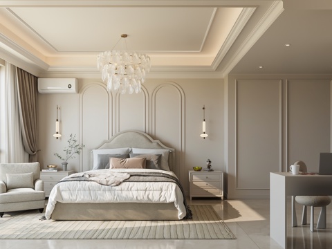 French Home Bedroom American Home Bedroom European Home Bedroom