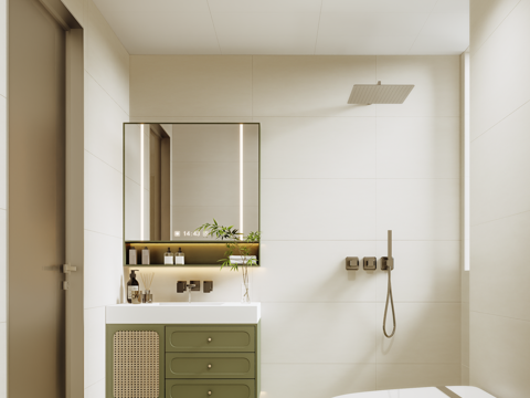 French Cream Style Toilet