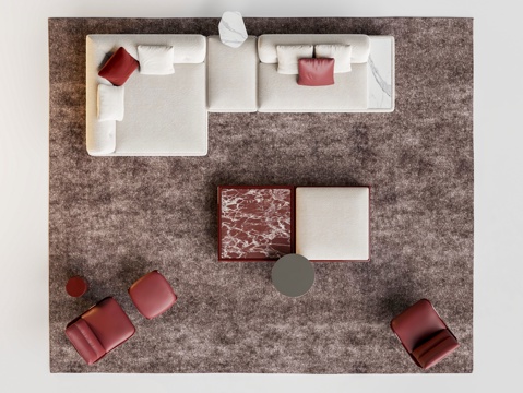 Minotti Sofa Coffee Table Combination Living Room Sofa Corner Sofa