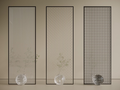 Affordable Luxury Style Silly Partition Glass Partition Art Glass Partition Changhong Glass Partition