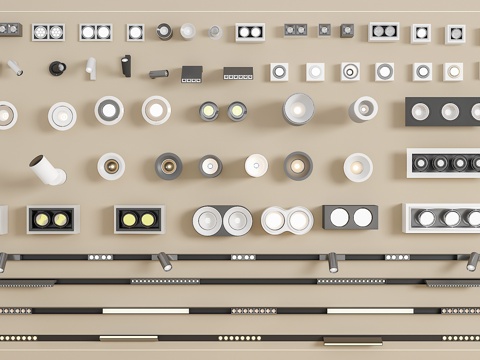 Track Spotlight Downlight Linear Light Embedded Downlight Magnetic Spotlight