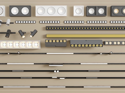 Track Spotlight Downlight Linear Light Embedded Downlight Magnetic Spotlight