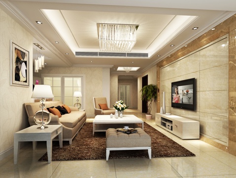 Modern Simple Living&Dining Room Sofa