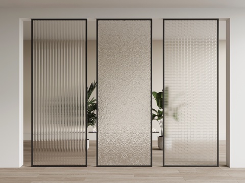 17 partition modern glass partition process glass Changhong glass