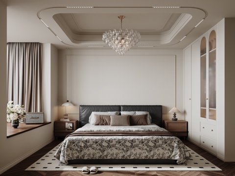 French Master Bedroom French Double Bed
