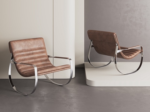 Modern Minimalist Lounge Chair Affordable Luxury Style Simple Leisure Chair Nordic Industrial Style Leisure Chair