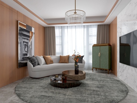 modern living room sofa