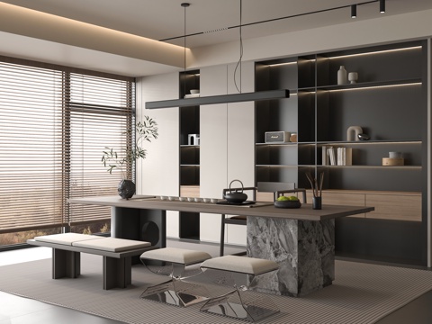 Modern Tea Room
