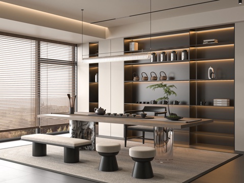 Modern Tea Room
