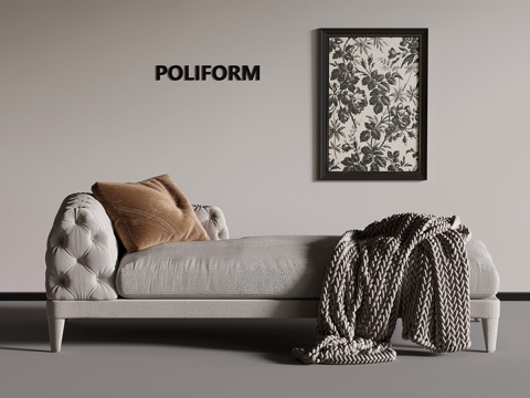 Chaise longues French chaise longues fabric sofa