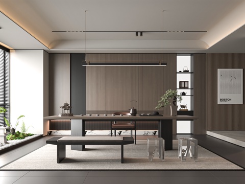 Modern Tea Room