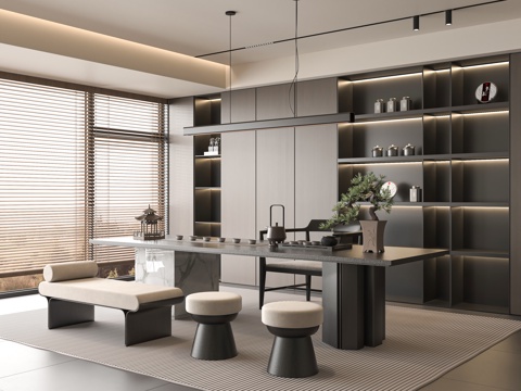 Modern Tea Room
