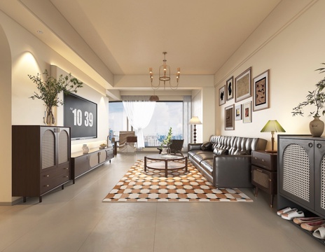 Mid-century Style Living Room