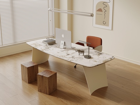 Modern Office Desk and Chair Desk and Chair Computer Desk and Chair