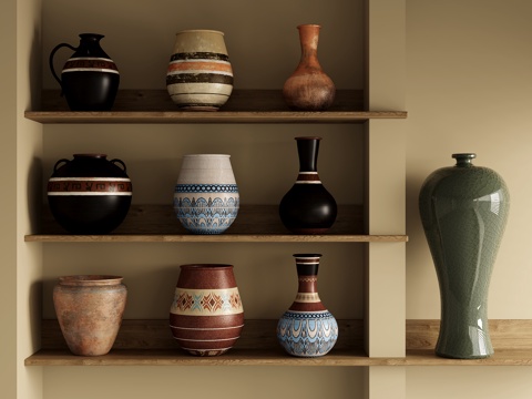 Quiet Wind Pottery Pot