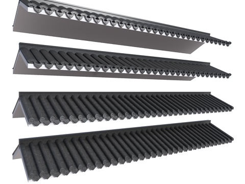 Chinese Eaves Ancient Building Roof Style Traditional Building Roof Hexagonal Top Han Top Roll