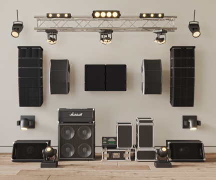 Modern stage equipment array sound stage lights sound stage supplies