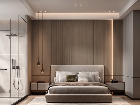 Modern Italian Master Bedroom Shower Room No Master Lamp Bedroom