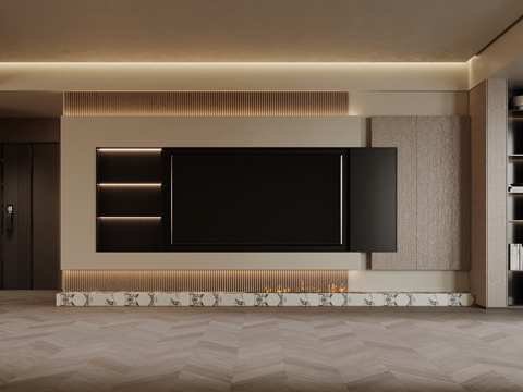 Modern TV Wall
