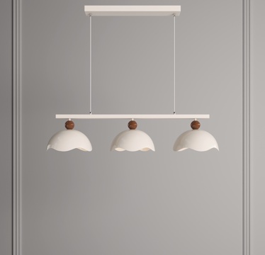 Middle Ages Chandelier Cream Style Chandelier Three-head Chandelier Multi-head Chandelier Eggshell Chandelier DiningRoom Chandelier