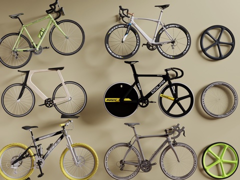Modern bicycle cycling equipment