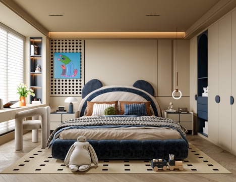 Modern kids Bedroom Boy's Room kids Bed