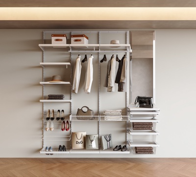 Modern Wardrobe Metal Wardrobe Metal Hanger Open Wardrobe Clothes Cloakroom Metal Clothes
