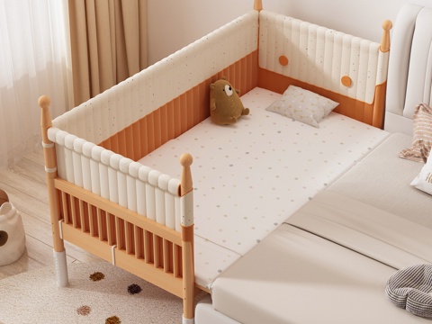 Splicing Bed kids Bed Baby Bed Bedroom Toy kids Bedroom