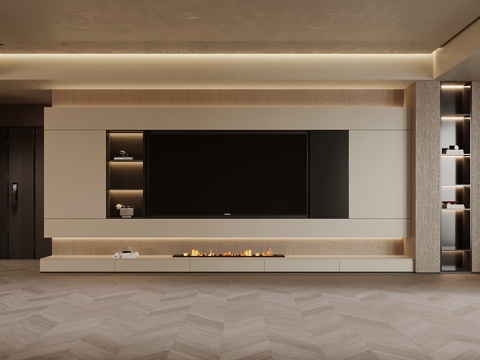 Modern TV Wall