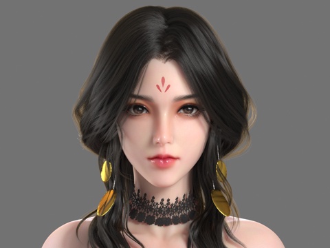Antique Beauty Role Beautiful Girl Role