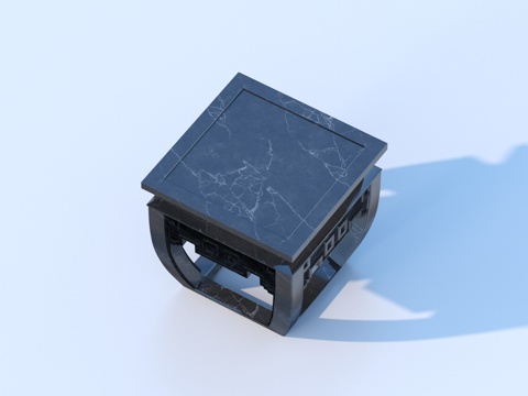 Stone table furniture sketch