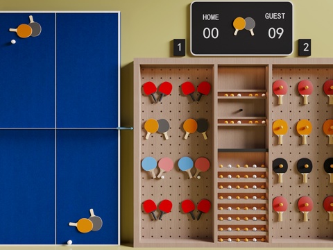 modern table tennis equipment