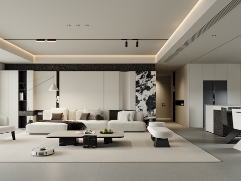 Modern Living&Dining Room