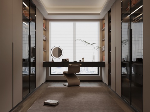 Modern Cloakroom