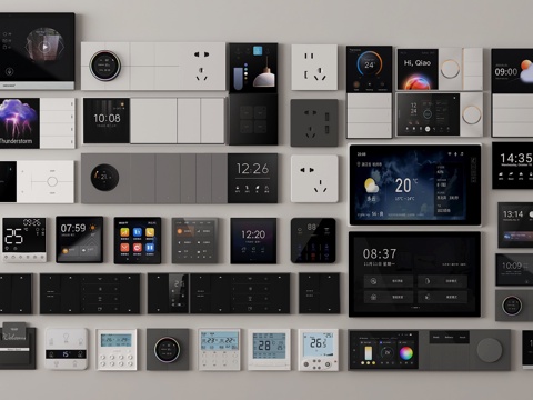 socket switch control panel intelligent switch